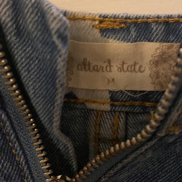 Altar’d State Jean Skirt with zipper medium - Picture 3 of 3